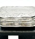 No reserve- 19e Eeuwse zilveren Pepermuntdoos met oud, Antiek en Kunst, Antiek | Goud en Zilver