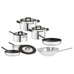 11 Delige Downdraft Pannenset Premium – Berghoff & Demeyere, Huis en Inrichting, Keuken | Potten en Pannen, Verzenden, Nieuw