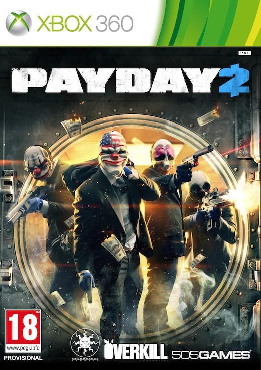 PayDay 2 (Xbox 360), Spelcomputers en Games, Games | Xbox 360, Gebruikt, Vanaf 12 jaar, Verzenden