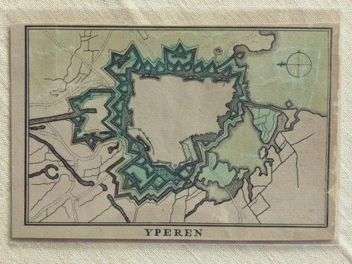 België - Antwerpen, Ieper, Ieper, RARA; Cornelis Danckerts -, Boeken, Atlassen en Landkaarten