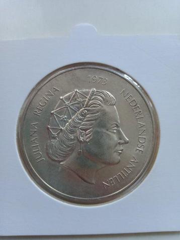 Nederlandse Antillen. Juliana. 25 Gulden 1973 (Zonder beschikbaar voor biedingen