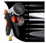 Flexibele Tuinslang - Inc. sproeikop - 22,5 meter - Antracie, Verzenden, Nieuw