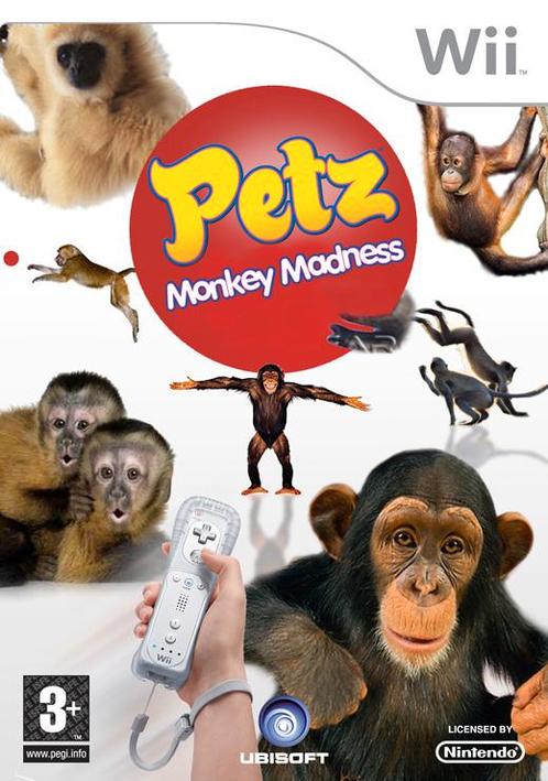 Petz Monkey Madness-Standaard (Wii) Gebruikt, Spelcomputers en Games, Games | Nintendo Wii, Zo goed als nieuw, Ophalen of Verzenden