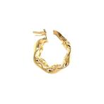 Getordeerde oorringen 9 krt, Ophalen of Verzenden, Nieuw