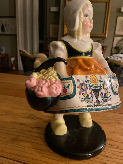 Essevi - Beeldje - Olandesina - Keramiek, Antiek en Kunst, Antiek | Glas en Kristal