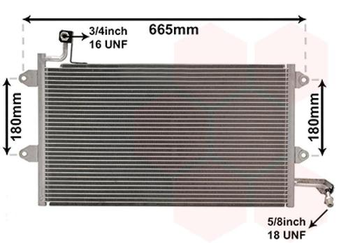LUCHTCONDENSATOR VOOR RENAULT 5 SUPER 1988-1992 1H0820413, Auto-onderdelen, Airco en Verwarming, Nieuw, Ophalen of Verzenden