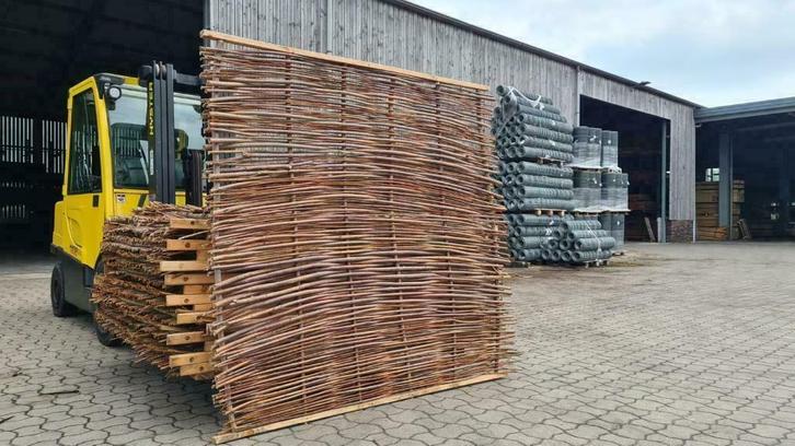Wilgenschermen schutting afscheiding hekwerk Aanbieding!!!!!, Tuin en Terras, Schuttingen, Minder dan 3 meter, Nieuw, Hout, 1 tot 2 meter