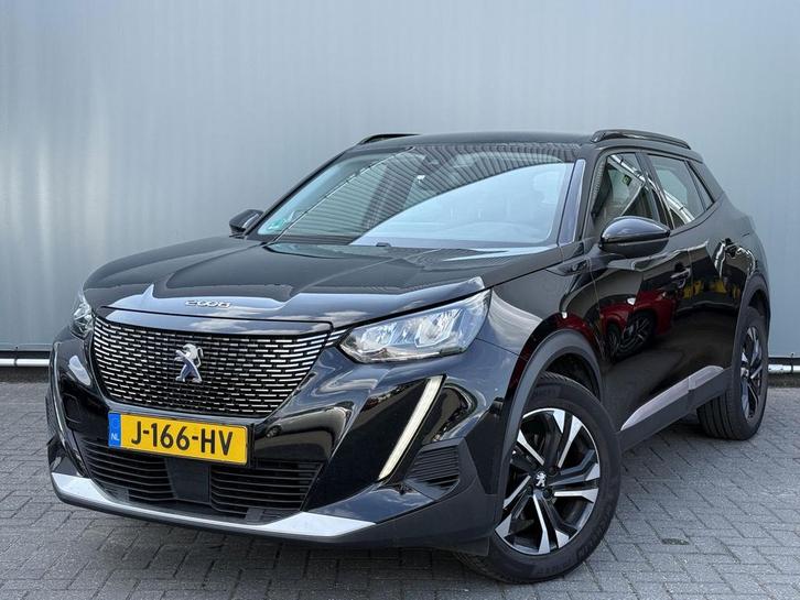 Zakelijke Lease |  Peugeot 2008 BWJ 2020 1.2 131 PK Allure A, Auto's, Peugeot, Dealer onderhouden, Lease, Grijs, Automaat, SUV of Terreinwagen