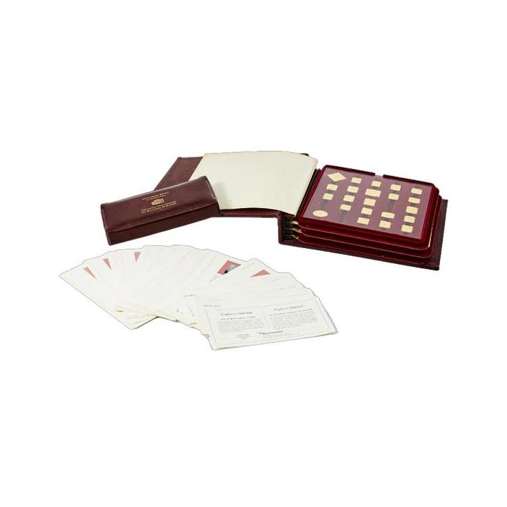 Franklin Mint - Worlds first stamps - postzegels in, Postzegels en Munten, Edelmetalen en Baren, Verzenden