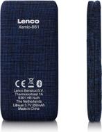 Lenco Xemio-861BU - MP3-speler met Bluetooth® en 8 GB micro, Verzenden, Nieuw in verpakking