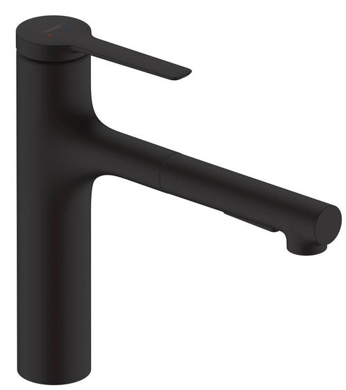 Hansgrohe Zesis M33 ééngreeps keukenkraan 160 met metalen, Doe-het-zelf en Verbouw, Sanitair, Kraan, Nieuw, Ophalen of Verzenden
