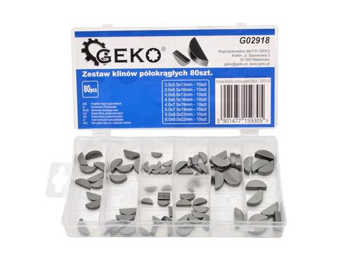 Halve Maan Spie Assortiment - 80 Delig - Schijfspie Set - GE, Auto diversen, Autogereedschap, Nieuw, Ophalen of Verzenden