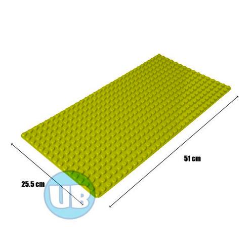 Bouwplaat limoen groen – 51 x 25,5 cm, Kinderen en Baby's, Speelgoed | Duplo en Lego, Nieuw, Verzenden
