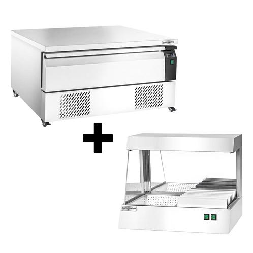 GGM Gastro | Vries/koelcombinatie onderbouw -22 tot +8°C - |, Zakelijke goederen, Horeca | Meubilair en Inrichting, Verzenden