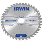 Zaagblad Irwin 200 x 30mm x 40T ATB (Zaagbladen), Doe-het-zelf en Verbouw, Gereedschap | Machine-onderdelen en Toebehoren, Verzenden