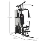 TRUUSK Gym Krachtstation Fitness Station Krachtstation Fitne, Sport en Fitness, Fitnessmaterialen, Verzenden, Nieuw