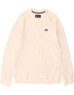 NIKE Mens Sweatshirt Jumper Medium White Cotton, Kleding | Heren, Truien en Vesten, Verzenden, Nieuw