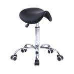 Make-up Kruk - Verstelbaar tot 65 cm - 5 Wieltjes - Zwart, Verzenden, Nieuw