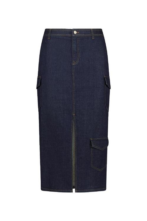 -50% Nukus  Nukus Bursa skirt fw24071  maat S, Kleding | Dames, Rokken, Blauw, Nieuw, Verzenden