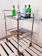 Salontafel - Vintage medische tafel, likeurkast - Metaal, Antiek en Kunst