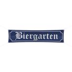Oktoberfest Straatvlag Biergarten 1,8m, Verzenden, Nieuw