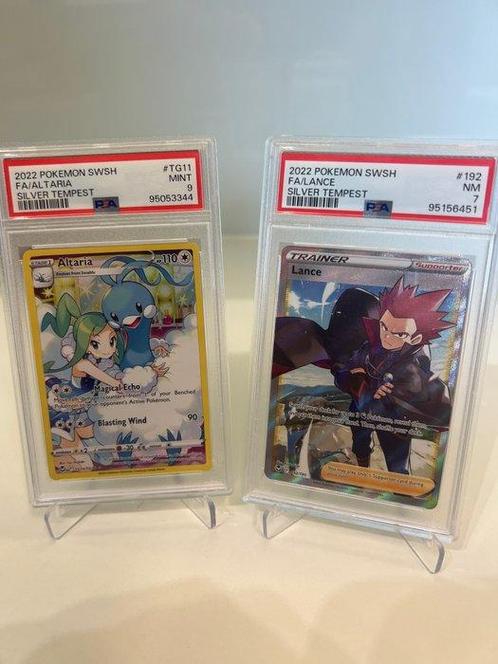 Pokémon - 2 Graded card - PSA 9, Hobby en Vrije tijd, Verzamelkaartspellen | Pokémon