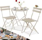 Bistroset 3-delige set - tafel met 2 inklapbaar stoelen -, Tuin en Terras, Tuinsets en Loungesets, Verzenden, Nieuw