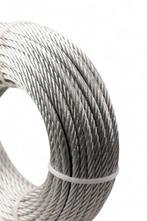Staalkabel 10mm 20 meter gebundeld, Doe-het-zelf en Verbouw, IJzerwaren en Bevestigingsmiddelen, Verzenden, Nieuw