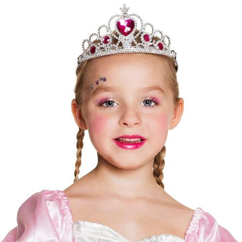 Roze  Prinsessen Kroon, Hobby en Vrije tijd, Feestartikelen, Nieuw, Verzenden
