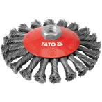 Circulaire Borstel, Gedraaide Inox Draad, Verzenden, Nieuw