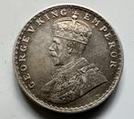 Brits-Indië. George V. One rupee 1911 , Kwaliteit en schaars