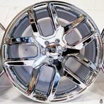 22 inch 6x139.7 Performance Replicas Pr192 - Full Chrome, Auto-onderdelen, Banden en Velgen, Nieuw, 21 inch, Velg(en), Ophalen of Verzenden