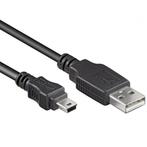 Cablexpert USB kabel - USB A naar Mini USB - USB 2.0 - 1.8m, Computers en Software, Pc- en Netwerkkabels, Verzenden, Nieuw