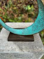 Bronzen Modern Sculptuur - Tuinbeeld - 56x13x13 cm - 2.4 KG, Nieuw, Verzenden