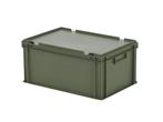Stapelbare bak met deksel - 600x400H295mm, Ophalen of Verzenden, Nieuw in verpakking