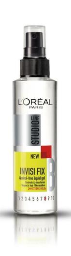LOreal Studio Line - GelSpray Hold 8 - 150 ml., Sieraden, Tassen en Uiterlijk, Uiterlijk | Haarverzorging, Nieuw, Ophalen of Verzenden