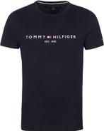 Tommy Hilfiger Logo T-shirt Donkerblauw maat 3XL Heren, Kleding | Heren, T-shirts, Tommy Hilfiger, Nieuw, Overige maten, Verzenden
