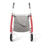 Rollator Ultralight rood carbon by Acre met weekend bag, Ophalen of Verzenden, Nieuw