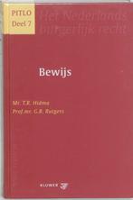 Bewijs / PITLO - Het Nederlands burgerlijk recht / 7, Boeken, Verzenden, Gelezen, T.R. Hidma