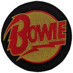 David Bowie Diamond Dogs Circle Patch officiële merchandise, Nieuw, Ophalen of Verzenden, Kleding