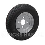 Wiel 8 inch 3.50-8 100×4 naafgat 60 mm 4pr 170 kg, Ophalen of Verzenden, Nieuw