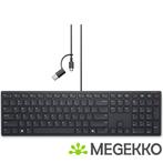DELL KB525C toetsenbord Kantoor USB AZERTY Belgisch Zwart, Computers en Software, Toetsenborden, Verzenden, Nieuw, Dell