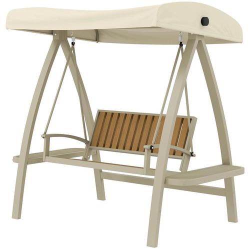 TRUUSK Hollywoodschaukel 2-zits Tuinschommel Met Verstelbaar, Tuin en Terras, Overige Tuin en Terras, Nieuw, Verzenden