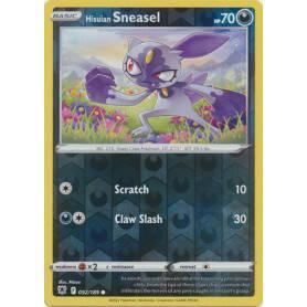 Hisuian Sneasel 092/189 Reverse Holo Astral Radiance, Hobby en Vrije tijd, Verzamelkaartspellen | Pokémon, Losse kaart, Nieuw