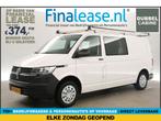 Volkswagen Transporter 2.0 TDI L2H1 DC Airco PDC IMP €374pm, Volkswagen, Wit, Nieuw, Lease