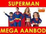 Superman carnavalskleding- Mega aanbod superman kleding, Nieuw, Ophalen of Verzenden