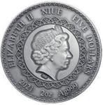 Niue. 5 Dollars 2021 Mandala Panda, 2 Oz (.999)
