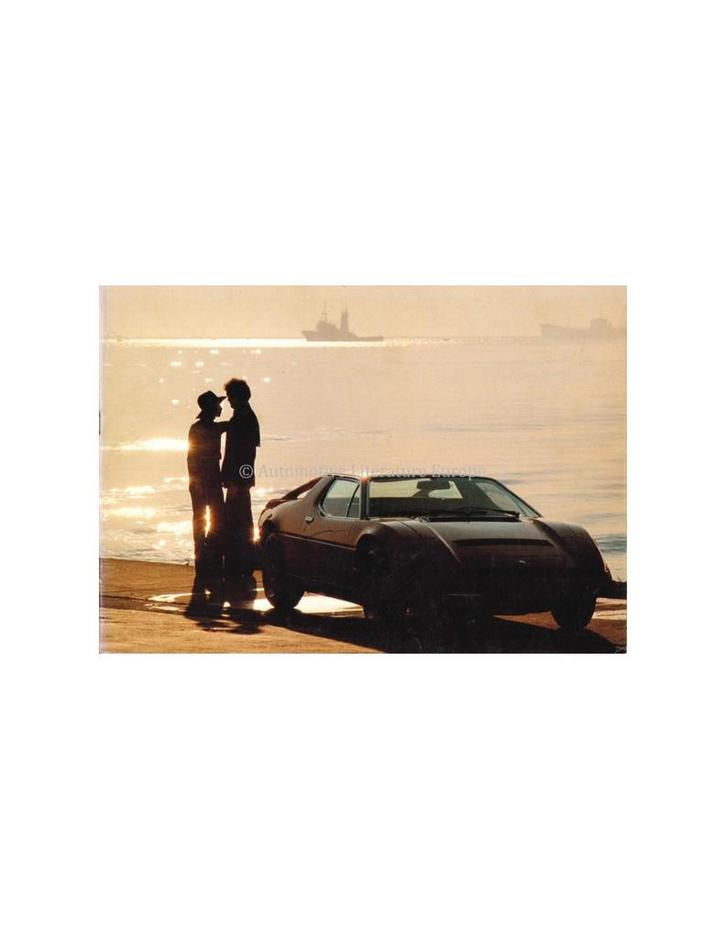1978 MASERATI MERAK SS BROCHURE, Boeken, Auto's | Folders en Tijdschriften