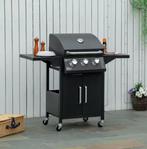 Opvouwbare Houtskool BBQ met 2 Roosters en Gele Grillplaat, Tuin en Terras, Verzenden, Nieuw