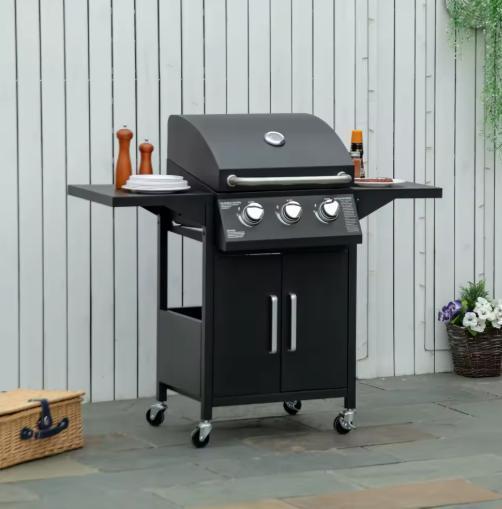 Opvouwbare Houtskool BBQ met 2 Roosters en Gele Grillplaat, Tuin en Terras, Barbecue-accessoires, Nieuw, Verzenden